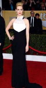 January Jones 2013 SAG awards