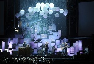 Fun. Performing Carry On (Source Grammys.com)