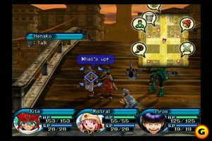 Gameplay from .hack//Infection Source: Gamespot