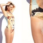 Lion Graphic Bathing Suit