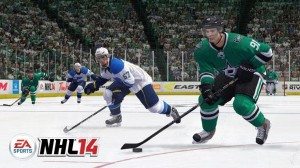 Gameplay screenshot of NHL 14. Source - Operation Sports