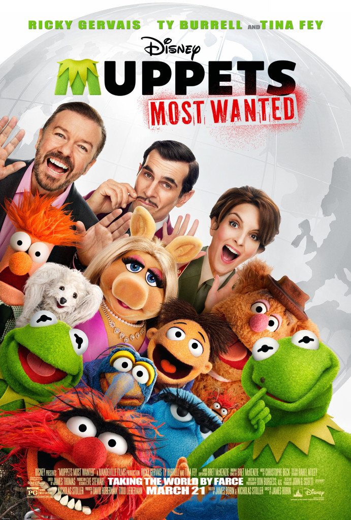 The Muppets Most Wanted poster