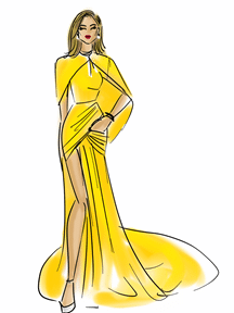 Jennifer Lopez by Chic Sketch