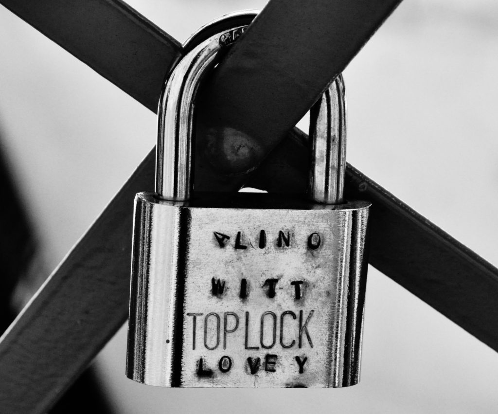 Message on a Lock