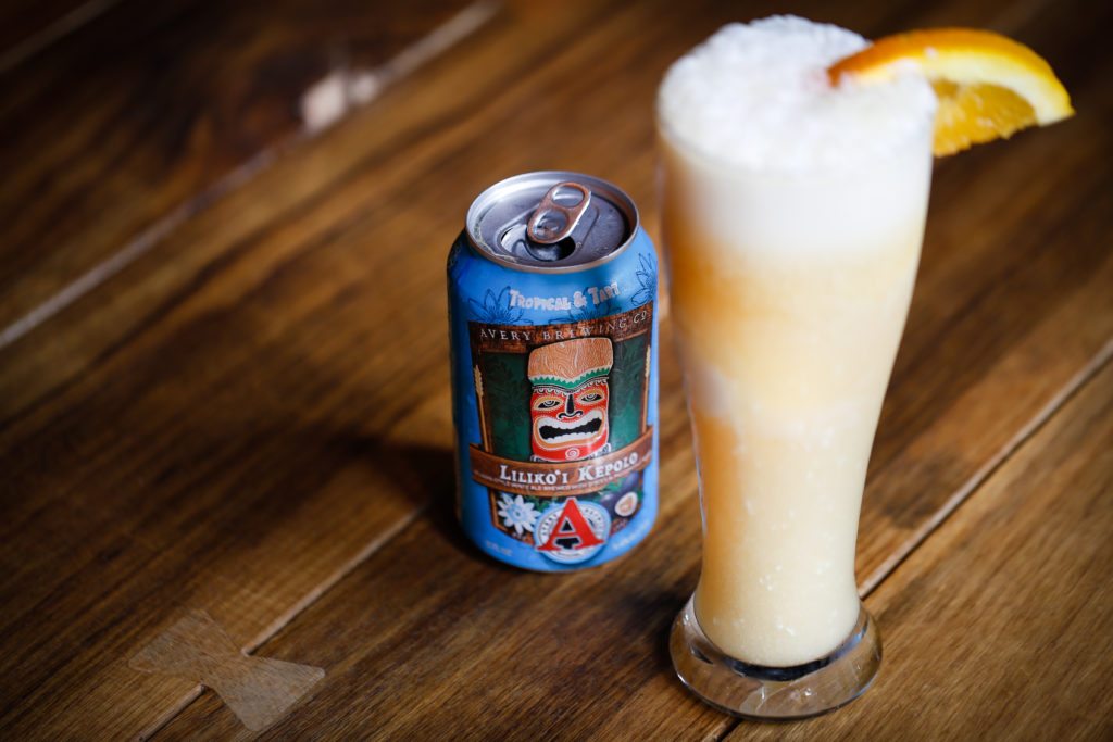 The Big Island: Beer Float, Caribbean Coconut Gelato with Avery Liliko'i Kepolo