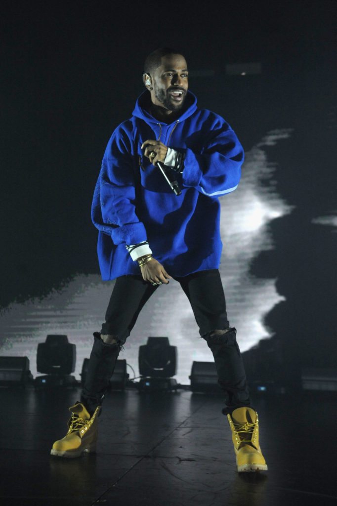 NEW YORK, NY - AUGUST 27:  Big Sean performs on stage at the Bud Light Party Conventions at PlayStation Theater on August 27, 2016 in New York City.  (Photo by Brad Barket/Getty Images for Bud Light)