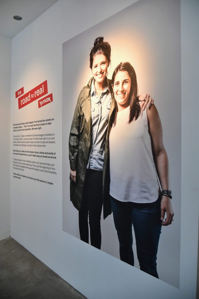 NEW YORK, NY - SEPTEMBER 27: The overall view of the T.J.Maxx Road to Real Gallery Exhibit in NYC, spotlighting inspirational women from across the country on September 27, 2016 in New York City. (Photo by Mike Coppola/Getty Images for TJ Maxx)