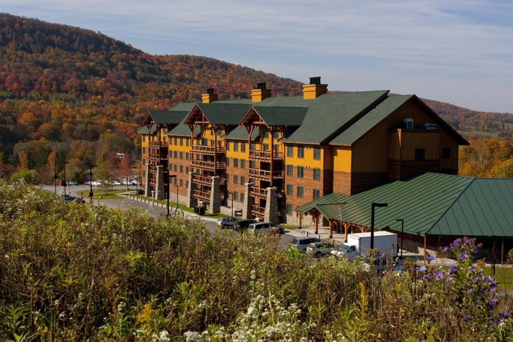 North America, USA, New York State, Cortland County, Virgil, Greek Peak Mountain Resort