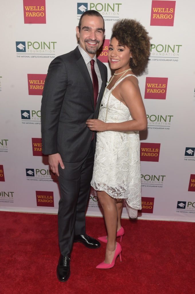 NEW YORK, NY - APRIL 03:  Broadway actor Javier Munoz and actress Ariana DeBose attend the Point Honors Gala at The Plaza Hotel on April 3, 2017 in New York City.  (Photo by Jason Kempin/Getty Images for Point Foundation)