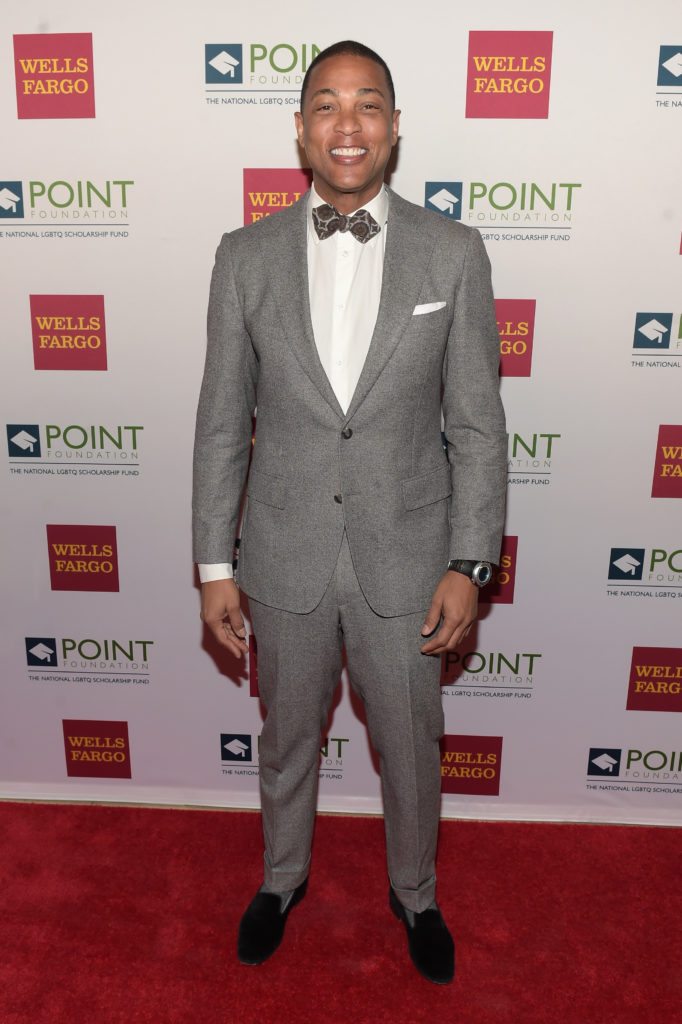 NEW YORK, NY - APRIL 03:  CNN News Anchor Don Lemon attends the Point Honors Gala at The Plaza Hotel on April 3, 2017 in New York City.  (Photo by Jason Kempin/Getty Images for Point Foundation)