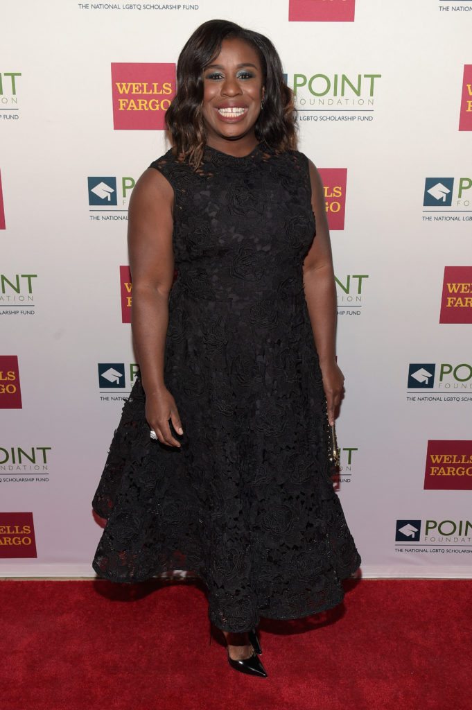 NEW YORK, NY - APRIL 03:  Honoree, actress Uzo Aduba attends the Point Honors Gala at The Plaza Hotel on April 3, 2017 in New York City.  (Photo by Jason Kempin/Getty Images for Point Foundation)